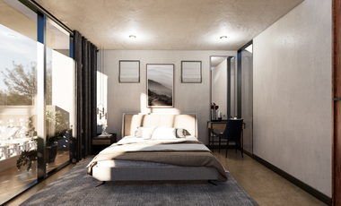 Townhouse en venta con roof garden en zona de Conkal Yucatán.