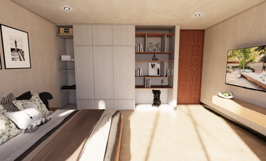 Townhouse en venta con roof garden en zona de Conkal Yucatán.