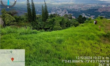 LOTE EN VENTA FLORIDABLANCA GUADALQUIVIR - EXCELENTE VISTA