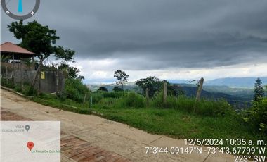 LOTE EN VENTA FLORIDABLANCA GUADALQUIVIR - EXCELENTE VISTA