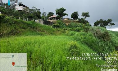 LOTE EN VENTA FLORIDABLANCA GUADALQUIVIR - EXCELENTE VISTA