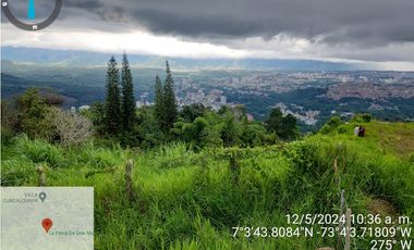 LOTE EN VENTA FLORIDABLANCA GUADALQUIVIR - EXCELENTE VISTA