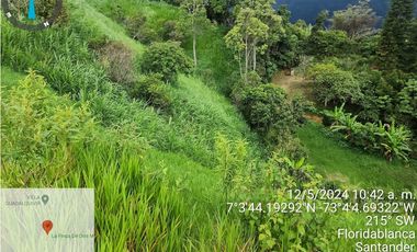 LOTE EN VENTA FLORIDABLANCA GUADALQUIVIR - EXCELENTE VISTA