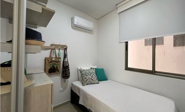 Se arrienda apartamento en Pozos Colorados, Sta Mta