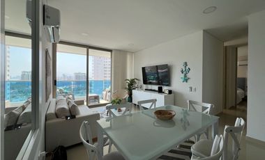 Se arrienda apartamento en Pozos Colorados, Sta Mta