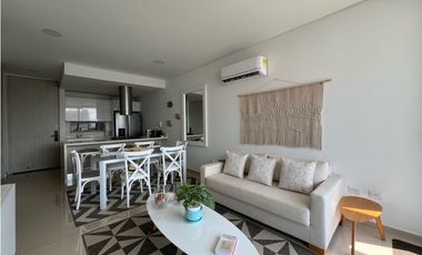 Se arrienda apartamento en Pozos Colorados, Sta Mta