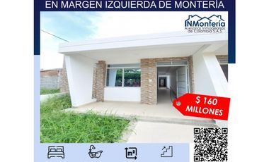 VENTA DE CASA EN MARGEN IZQUIERDA DE MONTERIA