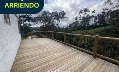 Finca en arriendo- En parcelación vía La Ceja