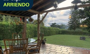 Finca en arriendo- En parcelación vía La Ceja