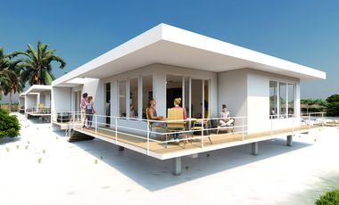 Villa beachfront de 3 recamaras 2 baños con club de Playa