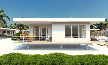 Villa beachfront de 3 recamaras 2 baños con club de Playa