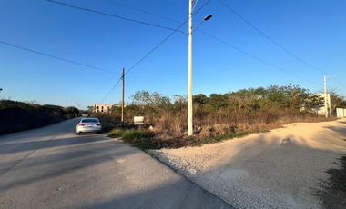 Terreno en  Temozon norte