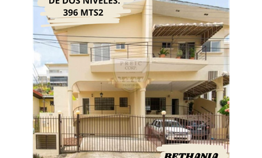 VENTA DE CASA DE DOS NIVELES EN BETHANIA