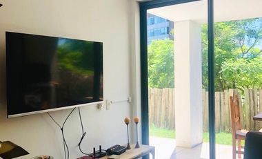 Nordelta departamento en venta, PB con jardín en Quartier