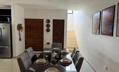 Casa amueblada y equipada en renta en Privada Tamora