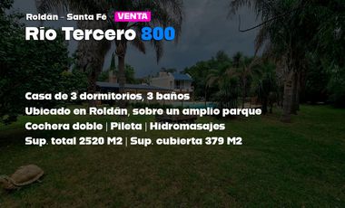 Venta Casa Quinta 3 Dormitorios en Roldán con Pileta