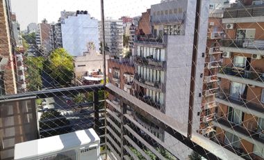 departamento 2 ambientes al frente con balcón