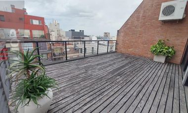 departamento 2 ambientes al frente con balcón