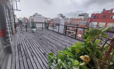 departamento 2 ambientes al frente con balcón