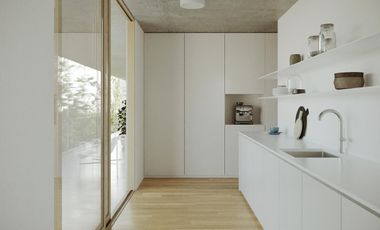 2 Ambientes con Vistas Abiertas, Primer Piso - BOSCO