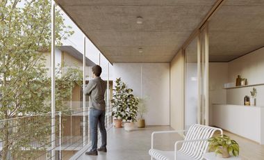 2 Ambientes con Vistas Abiertas, Primer Piso - BOSCO