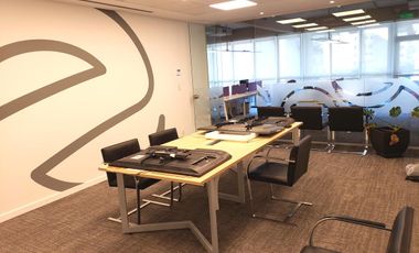 EXCELENTE OFICINA EN TORRE 550m2 , INSTALADA P/ENTRAR, PISO TÉCNICO, COCHERAS, SEGURIDAD 24hs