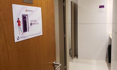 EXCELENTE OFICINA EN TORRE 550m2 , INSTALADA P/ENTRAR, PISO TÉCNICO, COCHERAS, SEGURIDAD 24hs