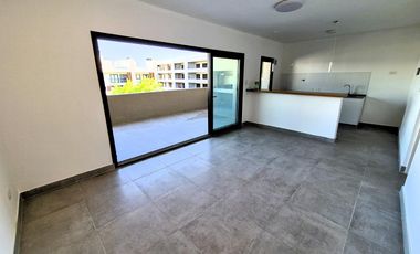Alquiler Departamento 2 ambientes con Balcon, parrilla y terraza propia.
