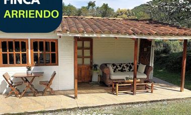 Finca en arriendo- En parcelación vía La Ceja