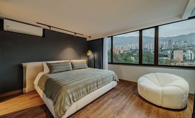 apartamento para renta amoblada poblado/lalinde