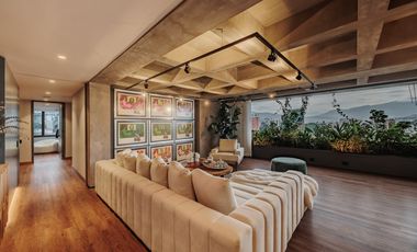 apartamento para renta amoblada poblado/lalinde