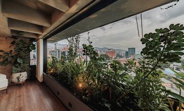 apartamento para renta amoblada poblado/lalinde