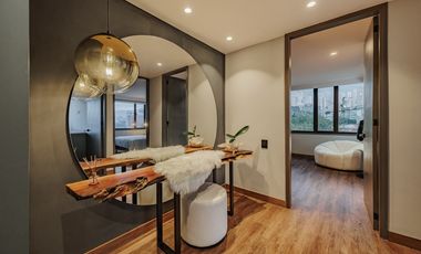 apartamento para renta amoblada poblado/lalinde