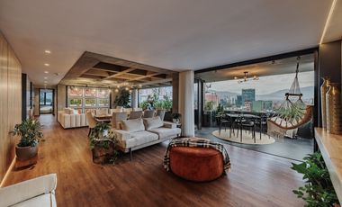 apartamento para renta amoblada poblado/lalinde