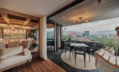 apartamento para renta amoblada poblado/lalinde