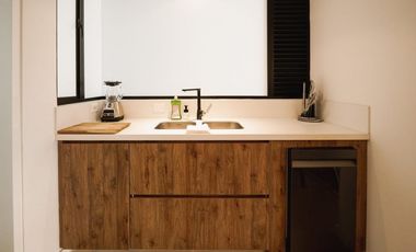 apartamento para renta amoblado poblado/ santa maria de los angeles