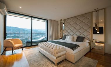 apartamento para renta amoblado poblado/ santa maria de los angeles