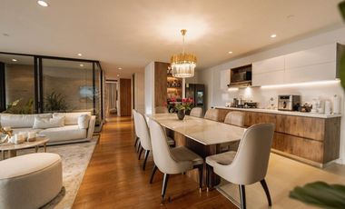 apartamento para renta amoblado poblado/ santa maria de los angeles