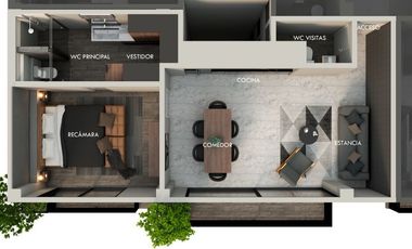 DEPARTAMENTO EN VENTA EN LOMAS DE ANGELOPOLIS