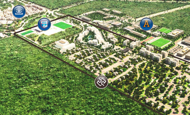 Terreno en venta en Paseo Country, Mérida, Yucatán.