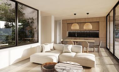 Departamento en venta de 2 ambientes en Luján- Condominio sustentable con piscinas-