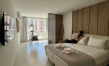 Lindísimo estudio con balcón cerca Guemes