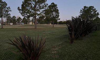 La Rinconada. VENTA lote 48 (1156 m2), vista al GOLF.