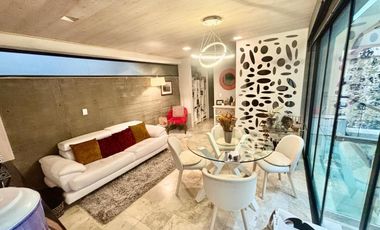 DEPARTAMENTO EN VENTA, 2 RECÁMARAS, COL. CUAUHTÉMOC, A 2 CUADRAS DE REFORMA