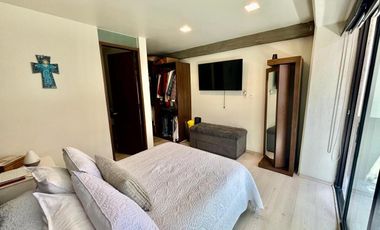 DEPARTAMENTO EN VENTA, 2 RECÁMARAS, COL. CUAUHTÉMOC, A 2 CUADRAS DE REFORMA