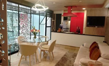 DEPARTAMENTO EN VENTA, 2 RECÁMARAS, COL. CUAUHTÉMOC, A 2 CUADRAS DE REFORMA