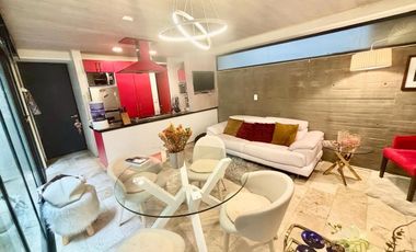 DEPARTAMENTO EN VENTA, 2 RECÁMARAS, COL. CUAUHTÉMOC, A 2 CUADRAS DE REFORMA