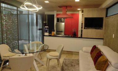 DEPARTAMENTO EN VENTA, 2 RECÁMARAS, COL. CUAUHTÉMOC, A 2 CUADRAS DE REFORMA
