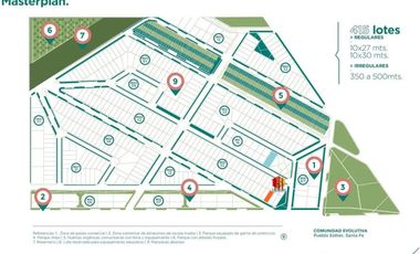 VENTA - Terreno. Comunidad Evolutiva, Pueblo Esther.