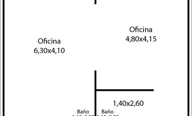 VENTA   DE OFICINA DE 75,24 M2 CON BALCON Y COCHERA  EN PALERMO  HOLLYWOOD